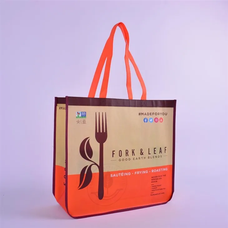 Branded Non Woven Khoom noj khoom haus Tote Bags